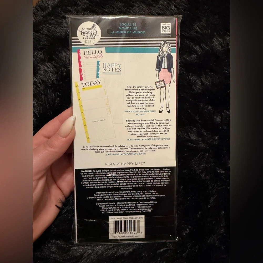Happy Planner Half Sheet Fill Paper Bundle (3 Packs) – New